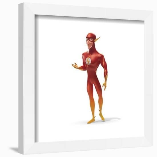 Gallery Pops DC Comics DC League of Super-Pets - The Flash Wall Art-Trends International-Framed Gallery Pops