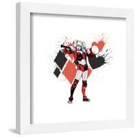 Gallery Pops DC Comics Harley Quinn - Harley Hearts and Diamonds Wall Art-Trends International-Framed Gallery Pops