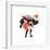 Gallery Pops DC Comics Harley Quinn - Harley Hearts and Diamonds Wall Art-Trends International-Framed Gallery Pops