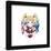 Gallery Pops DC Comics Harley Quinn - Harley Puddin' Batman And Joker Dolls Wall Art-Trends International-Framed Gallery Pops