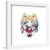 Gallery Pops DC Comics Harley Quinn - Harley Puddin' Batman And Joker Dolls Wall Art-Trends International-Framed Gallery Pops