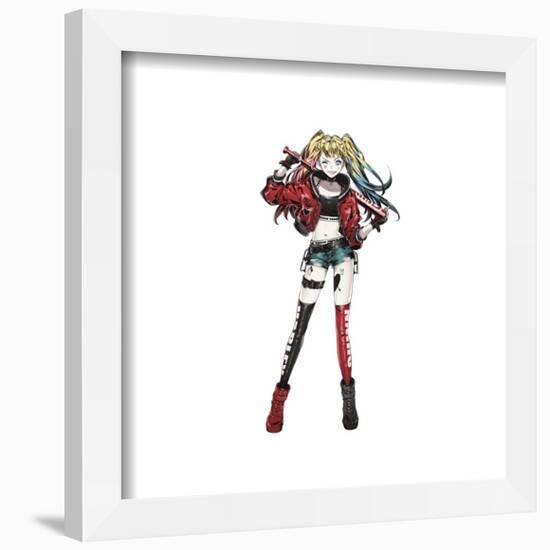 Gallery Pops DC Comics Harley Quinn - Harley Puddin' Pose With Bat Wall Art-Trends International-Framed Gallery Pops