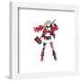 Gallery Pops DC Comics Harley Quinn - High Voltage Harley With Hammer Wall Art-Trends International-Framed Gallery Pops