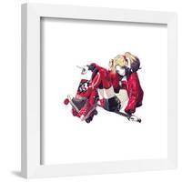 Gallery Pops DC Comics Harley Quinn - High Voltage Roller Skate Harley Wall Art-Trends International-Framed Gallery Pops