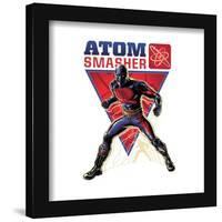 Gallery Pops DC Comics Movie Black Adam - Atom Smasher Character Badge Wall Art-Trends International-Framed Gallery Pops