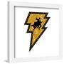 Gallery Pops DC Comics Movie Black Adam - Black Adam Lightning Icon Wall Art-Trends International-Framed Gallery Pops