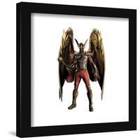 Gallery Pops DC Comics Movie Black Adam - Hawkman Pose Wall Art-Trends International-Framed Gallery Pops