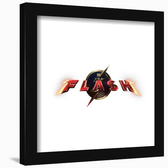 Gallery Pops DC Comics Movie The Flash - Logo Wall Art-Trends International-Framed Gallery Pops