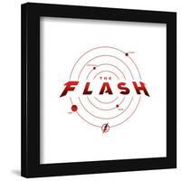 Gallery Pops DC Comics Movie The Flash - Ringed Graphic Wall Art-Trends International-Framed Gallery Pops