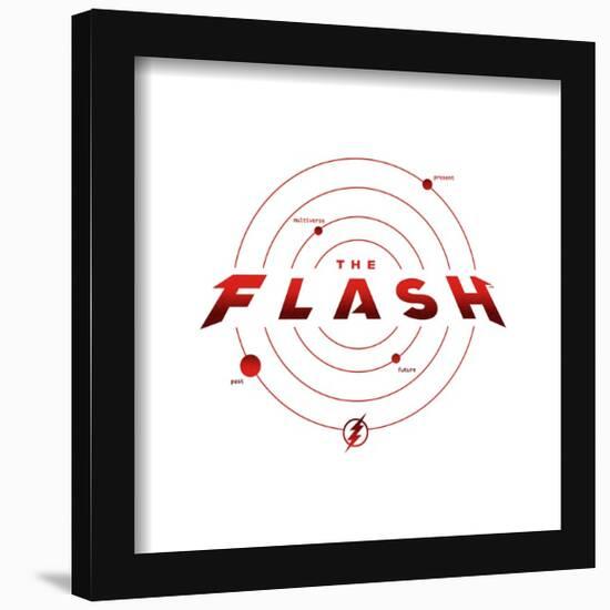 Gallery Pops DC Comics Movie The Flash - Ringed Graphic Wall Art-Trends International-Framed Gallery Pops