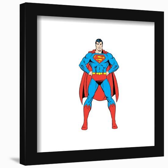 Gallery Pops DC Comics Superman - Classic Pose Wall Art-Trends International-Framed Gallery Pops