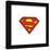 Gallery Pops DC Comics Superman - Classic S-Shield Logo Wall Art-Trends International-Framed Gallery Pops