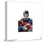 Gallery Pops DC Comics Superman - Comic Portrait Wall Art-Trends International-Stretched Canvas