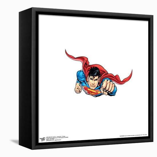 Gallery Pops DC Comics Superman - Flying Wall Art-Trends International-Framed Stretched Canvas