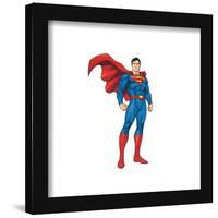 Gallery Pops DC Comics Superman - Hero Pose Wall Art-Trends International-Framed Gallery Pops