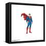 Gallery Pops DC Comics Superman - Hero Pose Wall Art-Trends International-Framed Stretched Canvas