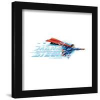 Gallery Pops DC Comics Superman - Man of Steel Graphic Wall Art-Trends International-Framed Gallery Pops