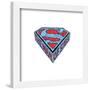 Gallery Pops DC Comics Superman - Man of Steel Icon Wall Art-Trends International-Framed Gallery Pops