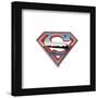 Gallery Pops DC Comics Superman - Man of Steel S-Shield Icon Wall Art-Trends International-Framed Gallery Pops