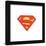 Gallery Pops DC Comics Superman - S-Shield Core Logo Wall Art-Trends International-Framed Gallery Pops