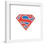 Gallery Pops DC Comics Superman - S-Shield Logo Red White Blue Wall Art-Trends International-Framed Gallery Pops