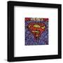 Gallery Pops DC Comics Superman - Superman Mosaic Wall Art-Trends International-Framed Gallery Pops