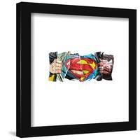 Gallery Pops DC Comics Superman - Up, Up And Away Wall Art-Trends International-Framed Gallery Pops