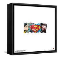 Gallery Pops DC Comics Superman - Up, Up And Away Wall Art-Trends International-Framed Stretched Canvas