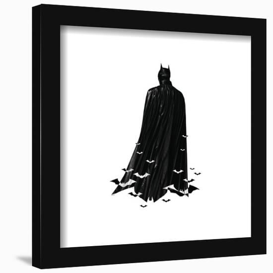 Gallery Pops DC Comics The Batman - Bat Cape Graphic Wall Art-Trends International-Framed Gallery Pops