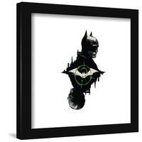 Gallery Pops DC Comics The Batman - Batman Riddler Duality Graphic Wall Art-Trends International-Framed Gallery Pops