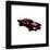 Gallery Pops DC Comics The Batman - Batmobile Wall Art-Trends International-Framed Gallery Pops