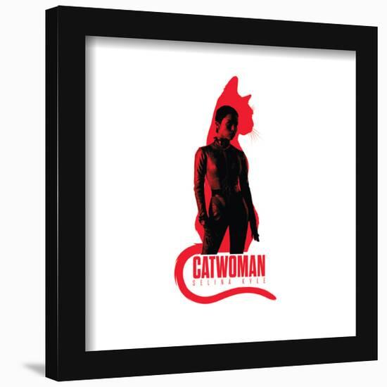 Gallery Pops DC Comics The Batman - Catwoman Selina Kyle Graphic Wall Art-Trends International-Framed Gallery Pops
