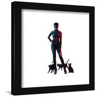 Gallery Pops DC Comics The Batman - Catwoman Wall Art-Trends International-Framed Gallery Pops