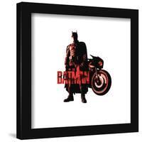 Gallery Pops DC Comics The Batman - Gotham Batman Badge Wall Art-Trends International-Framed Gallery Pops