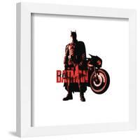 Gallery Pops DC Comics The Batman - Gotham Batman Badge Wall Art-Trends International-Framed Gallery Pops