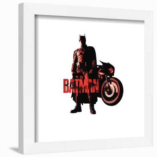 Gallery Pops DC Comics The Batman - Gotham Batman Badge Wall Art-Trends International-Framed Gallery Pops