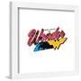 Gallery Pops DC Comics Wonder Woman - Believe In Wonder Woman Graphic Wall Art-Trends International-Framed Gallery Pops