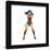 Gallery Pops DC Comics Wonder Woman - Bracelets Crossed Pose Wall Art-Trends International-Framed Gallery Pops