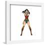 Gallery Pops DC Comics Wonder Woman - Bracelets Crossed Pose Wall Art-Trends International-Framed Gallery Pops