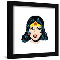 Gallery Pops DC Comics Wonder Woman - Classic Headshot Wall Art-Trends International-Framed Gallery Pops