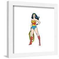 Gallery Pops DC Comics Wonder Woman - Classic Wonder Woman With Lasso Wall Art-Trends International-Framed Gallery Pops