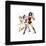 Gallery Pops DC Comics Wonder Woman - History of Empowerment Wall Art-Trends International-Framed Gallery Pops