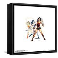 Gallery Pops DC Comics Wonder Woman - History of Empowerment Wall Art-Trends International-Framed Stretched Canvas