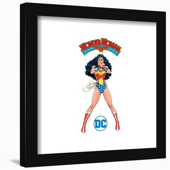 Gallery Pops DC Comics Wonder Woman - Vintage Warrior Wall Art-Trends International-Framed Gallery Pops