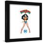 Gallery Pops DC Comics Wonder Woman - Vintage Warrior Wall Art-Trends International-Framed Gallery Pops