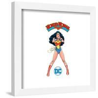 Gallery Pops DC Comics Wonder Woman - Vintage Warrior Wall Art-Trends International-Framed Gallery Pops
