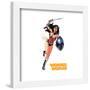 Gallery Pops DC Comics Wonder Woman - Wonder Woman In Flight Wall Art-Trends International-Framed Gallery Pops