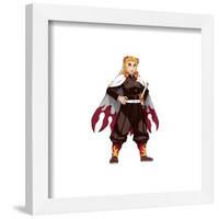 Gallery Pops Demon Slayer - Kyojuro Rengoku Flame Hashira Wall Art-Trends International-Framed Gallery Pops