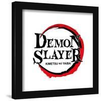Gallery Pops Demon Slayer - Logo Wall Art-Trends International-Framed Gallery Pops