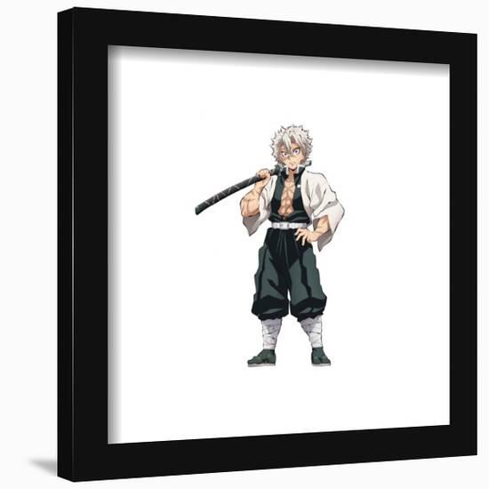 Gallery Pops Demon Slayer - Sanemi Shinazugawa Wind Hashira Wall Art-Trends International-Framed Gallery Pops